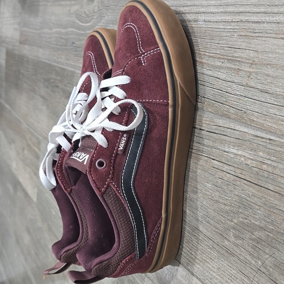 VANS Filmore Skater Casual Sneakers, Wine Black, Gum Sole, Size 8 - Picture 3 of 11